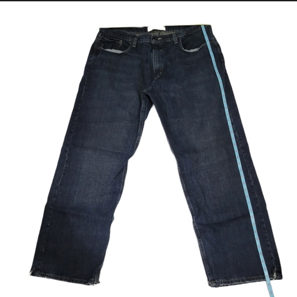 Wrangler   Men's   Jeans 38 × 30   Loose Fit    Dark Wash - Picture 7 of 16